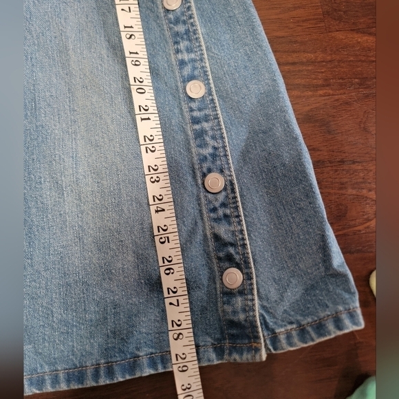 Free People Louis Denim Skirtall size 2 - Picture 4 of 10